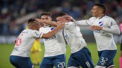 Nacional players celebrating